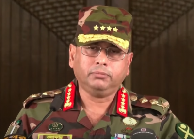 Bangladesh Army Chief says 'country is at risk, the anarchy we have witnessed is of our own making'