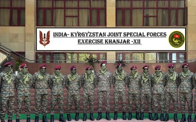 India-Kyrgyzstan joint military Exercise Khanjar-XII to begin tomorrow