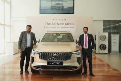 Volvo Car India launches its flagship SUV XC90 with feature upgrades in Kolkata