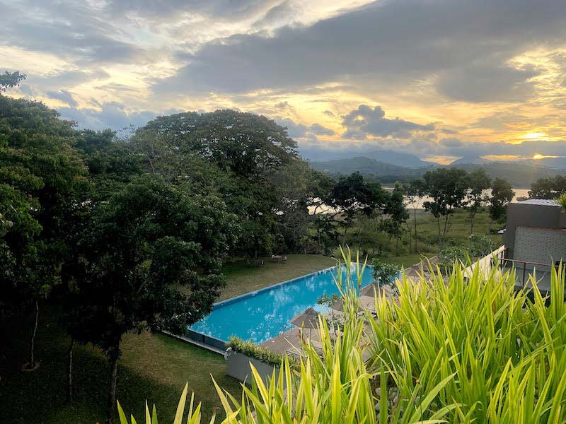 In Image: A morning view from one of the rooms of Jetwing Kandy Gallery