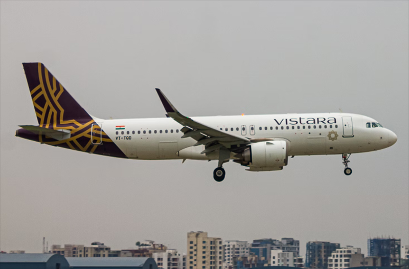 Vistara Aircraft to operate under new code 'AI ' following merger