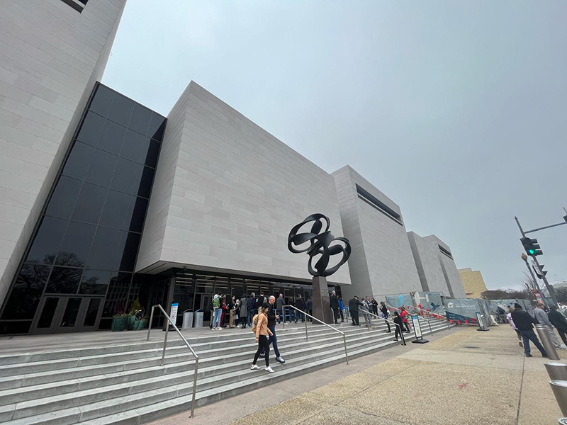 The National Air and Space Museum at Washington DC is one of the most visited museums in the US