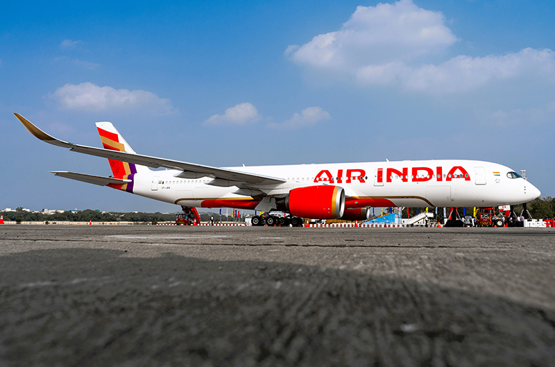 Air India’s flagship Airbus A350 makes ultra-long-haul debut on Delhi-New York route