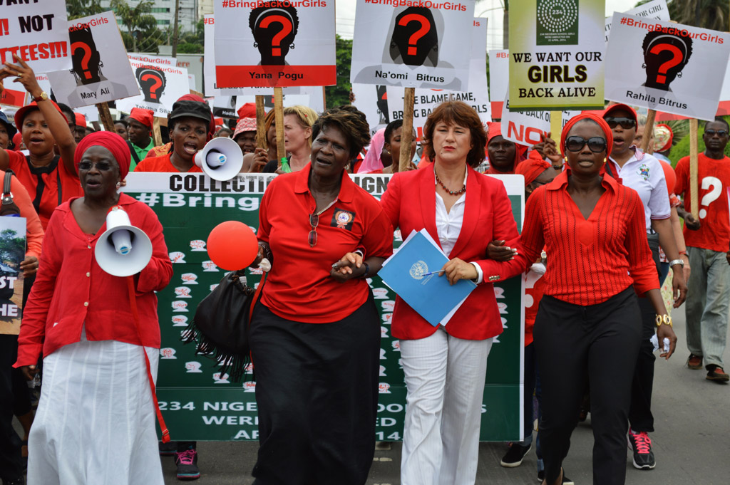 UN urges release of abducted Nigerian school girls