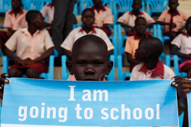 South Sudan: UN campaign for children forced out of school by war