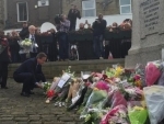 British Prime Minister David Cameron pays tribute to Jo Cox 
