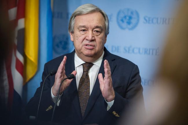 Humanitarian needs have never been greater in Syria, UN chief tells Brussels conference