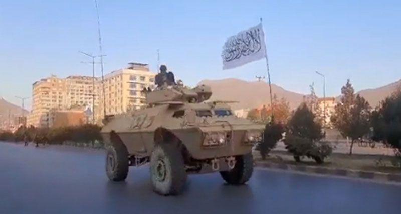 Taliban conducts military parade in Kabul with US-made armored vehicles