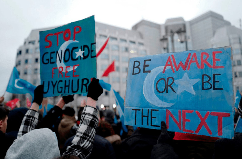 Campaign for Uyghurs says it was targeted by CCP propaganda