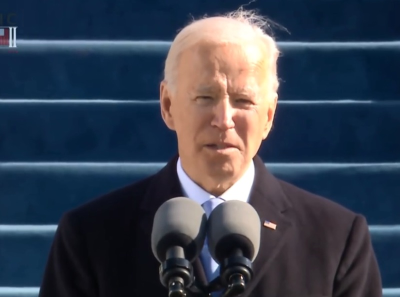 Joe Biden takes oath as 46th President of United States ...