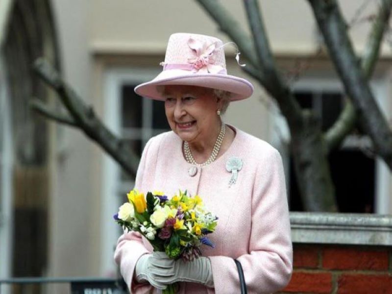 Britain's Queen Elizabeth, husband Prince Philip get ...