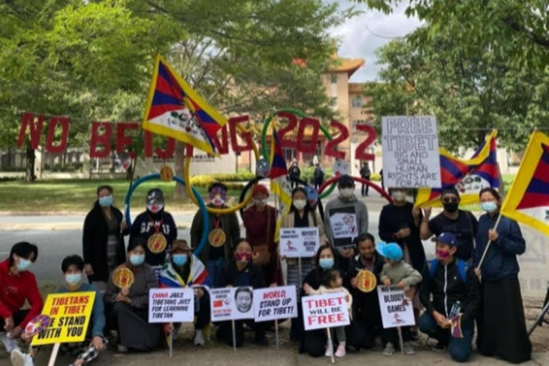 Members of Tibetan community hold march in Australia over China's human rights abuses