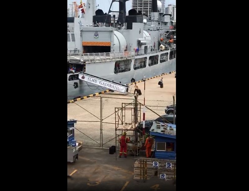 Sri Lanka crisis: Video emerges showing suitcases being loaded on navy ship as President Rajapaksa flees