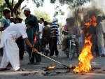 Retired people in Afghanistan protest in Kabul over unpaid pensions