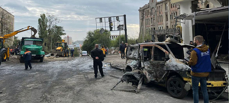 UN Humanitarian Coordinator for Ukraine deplores deadly strikes in Kharkiv
