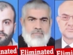 Israeli military confirms killing of three senior Hamas leaders in Gaza strike