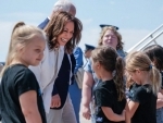 US Presidential polls: Vice President Kamala Harris casts her vote by mail