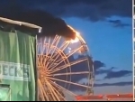 Germany: Twenty hurt after Ferris wheel at music festival catches fire