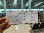 IndiGo issues handwritten boarding pass to passengers amid Microsoft glitch