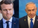 French President calls for halt in arms delivery to Israel, triggers strong response from Benjamin Netanyahu