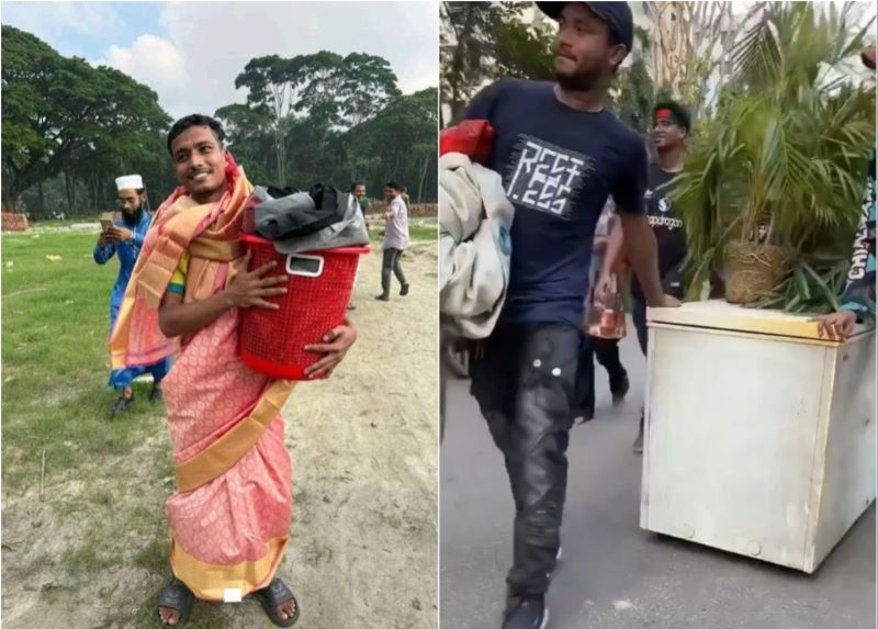 Bangladesh unrest: Protesters loot sarees, furniture from Sheikh Hasina's official residence; eat biryani