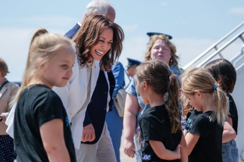 US Presidential polls: Vice President Kamala Harris casts her vote by mail