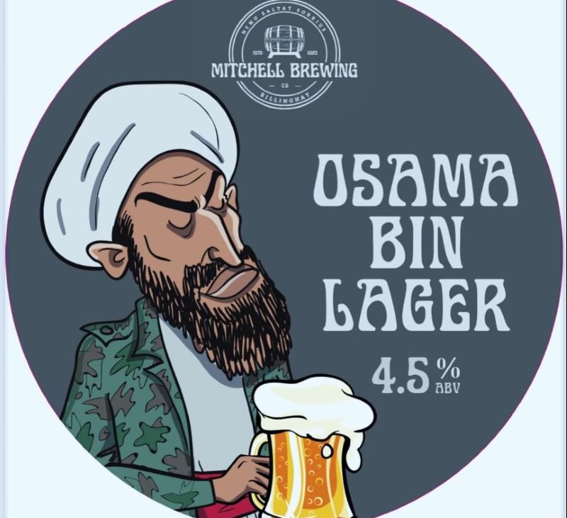 UK-based brewery temporarily shuts down website after their 'Osama Bin Lager' goes viral