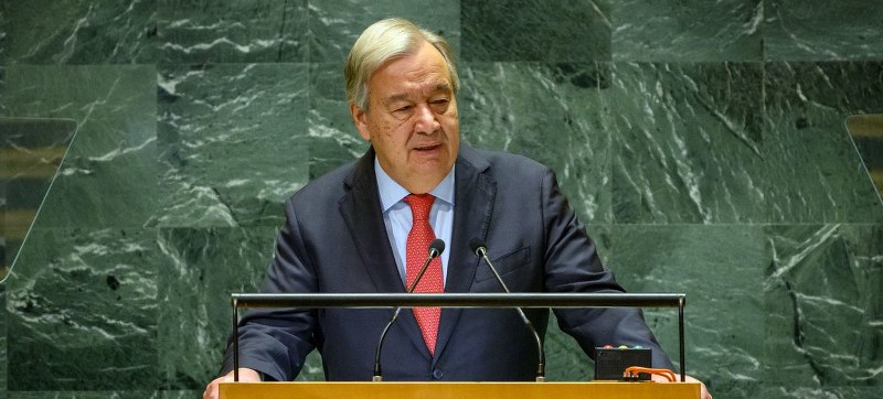 Antonio Guterres urges global solutions as uncertain world edges toward a ‘powder keg’