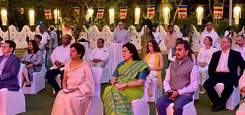 Sri Lankan High Commissioner to India Kshenuka Dhireni Senewiratne highlights strong bond shared between two neighbours on Vesak Day