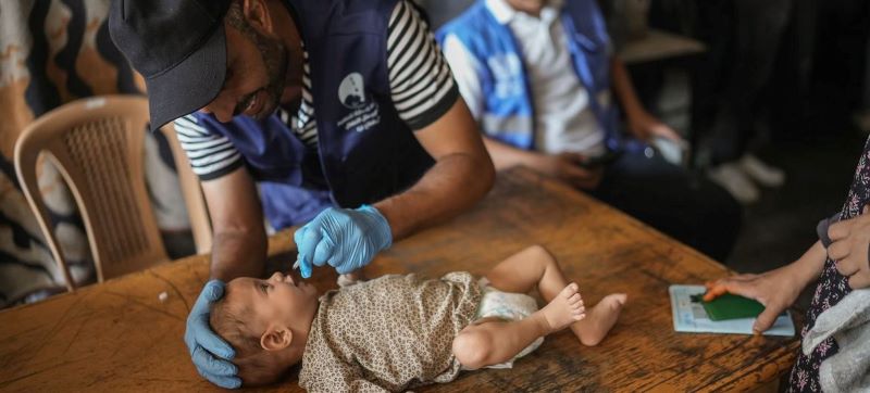 Israel-Palestine crisis: UN officials repeat calls for peace as Gaza polio vaccinations get underway