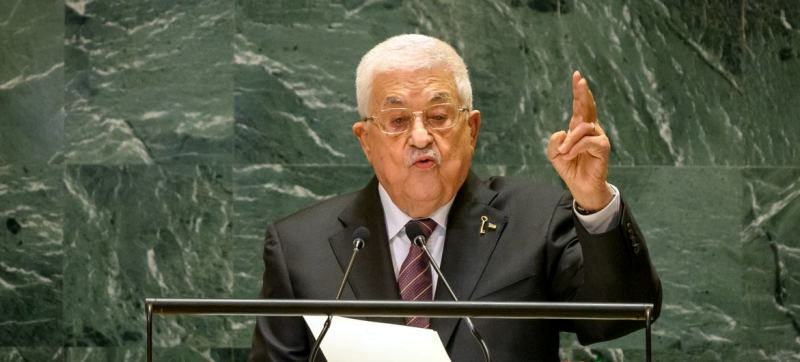 Palestinian people will not leave their homeland, says President Mahmoud Abbas while addressing UNGA