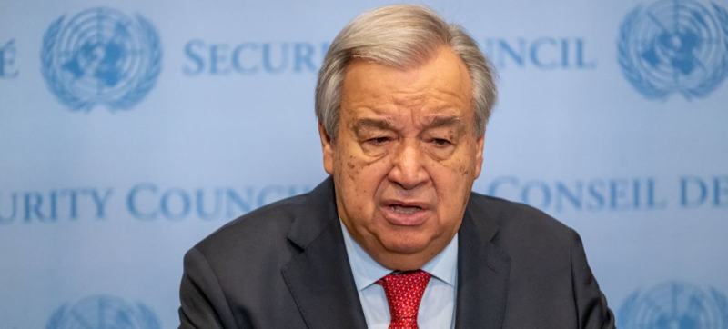 Antonio Guterres expresses shock over death and destruction in north Gaza