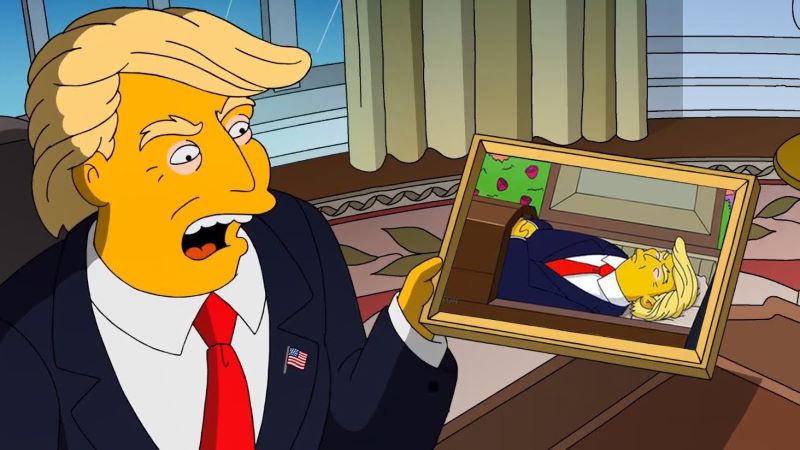 Internet users claim The Simpsons once predicted the attack on Donald Trump